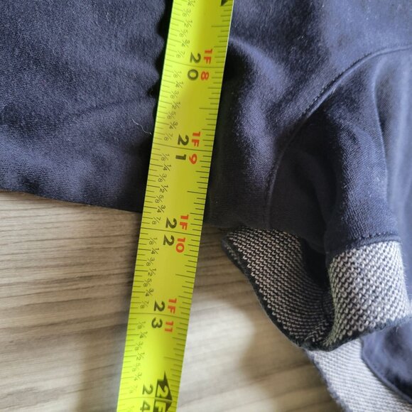 Michael Kors Mens Polo Shirt Navy Blue Large Cotton Blend Short Sleeve Embroider - Picture 7 of 8